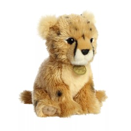 Aurora - Small Gold Miyoni - 9" Cheetah Cub - Adorable Stuffed Animal