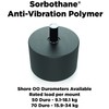 Isolate It!: Sorbothane Male/Female Vibration Stud Mount - 1/4-20 -