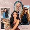 S-noilite One Piece Clip in Hair Extensions Synthetic Curly Wavy