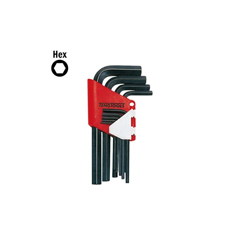 Teng 1479MMR 1.5-10mm 9 Metric Hex Key Set