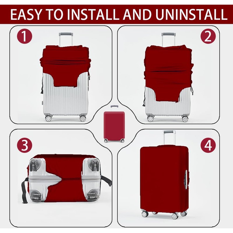 Suitcase Protective Cover Elastic Suitcase Protective Cover Protective Cover for