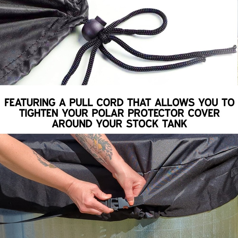 Polar Protector - Stock Tank Cover Ice Water Therapy Ice