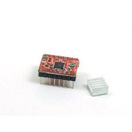 PQMEGA 1 pcs. x A4988 Driver Stepper motor Driver with Heat sink #A4964