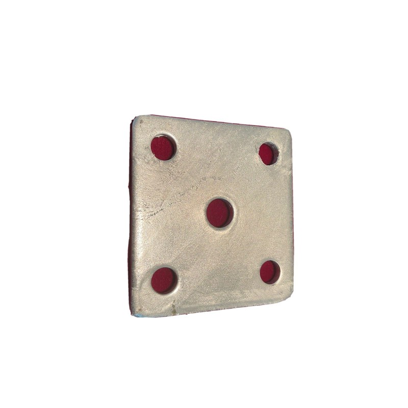 Oconee Steel Works Galvanized Replacement Leaf Spring Axle U-Bolt Plate