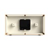 Jones Clocks® Odeon desk clock | Modern rectangular design |