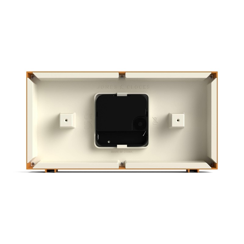 Jones Clocks® Odeon desk clock | Modern rectangular design |