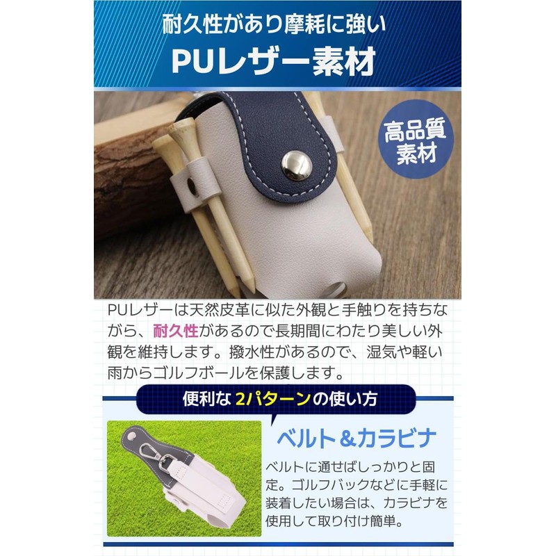 fogman Golf Ball Case for Men Women Fashion Cute Color