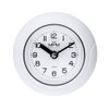 MPM Quality Design Bathroom Clock Plastic Quartz Movement Sweep 3-5
