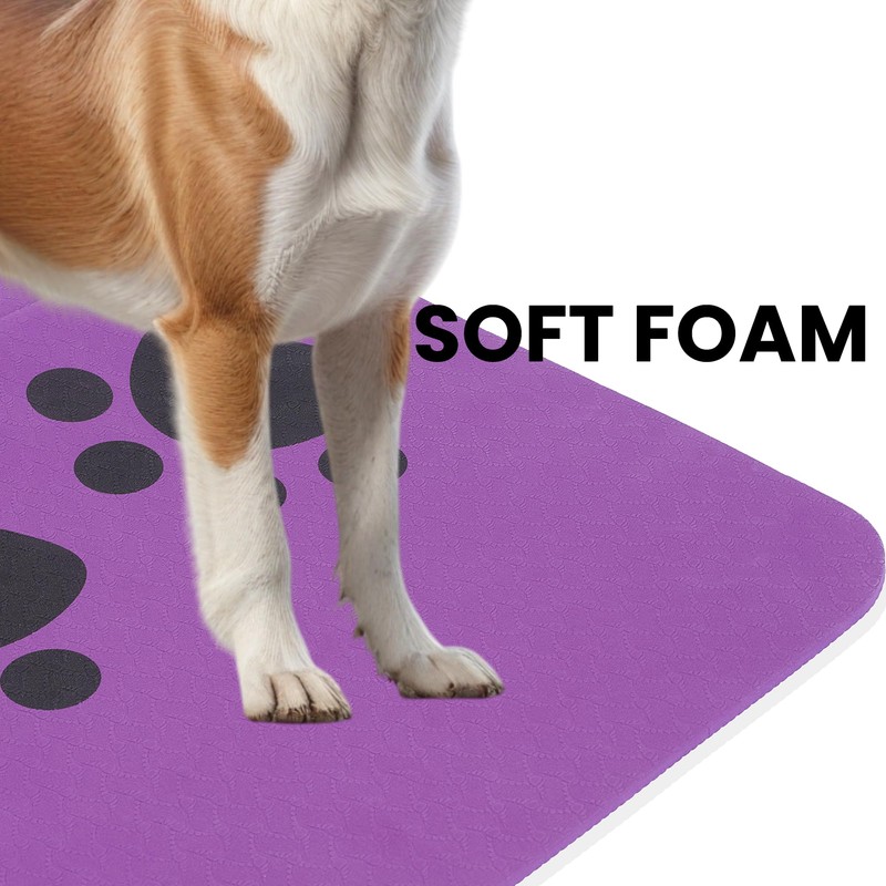 Dog Bath mat for tub, Non Slip Shower pad, Smooth