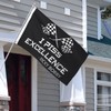 Checkered Racing Flag I Piss Excellence Ricky Bobby Flag 3d