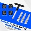 Glow Plug Socket Set Metal Glow Plug Removal Tool T