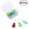 rosenice 20pcs Needle Threader Sewing Needles Threader for Needle Eye