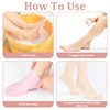 3pcs Silicone Socks for Women Moisturizing Feet, 2pcs Silicone Gloves