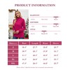 Luranee Womens Long Sleeve Tunic Tops Turtle Neck Sweater Light