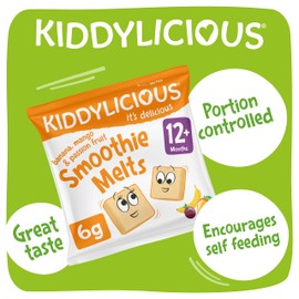 Kiddylicious Mango/ Banana and Passion Fruit Smoothie Melts, 16 Count (Pack of 1)