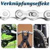 Bicycle Chain Link 11 Speed, 3 Pairs Steel Bicycle Chain
