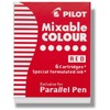 Pilot Pen Parallel Pen Calligraphy Pen Red Ink Refill, 77307