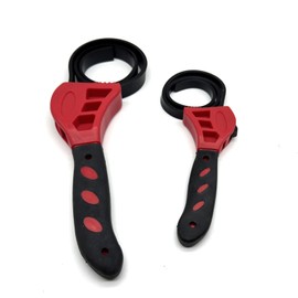 Carmoeignin Multi-Function Rubber Strap Wrench Set For Oil Filter,Water Filter,Shower Heads,Jar Opener Pipe Wrench