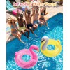 HeySplash Pool Floats, Pool Floaties Inflatable Pool Tubes Rafts for
