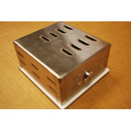 unknown New, Free Ship, Universal locking thermostat guard cover, stainless steel
