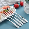 GOBOOMAN Fruit Forks Salad 12pcs 304 Stainless Steel Tasting Appetizer