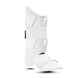 EVOSHIELD WTV12JPWHLHH Leg Guard, Baseball, Protective Gear, Leg Guard, For Left Batters, White