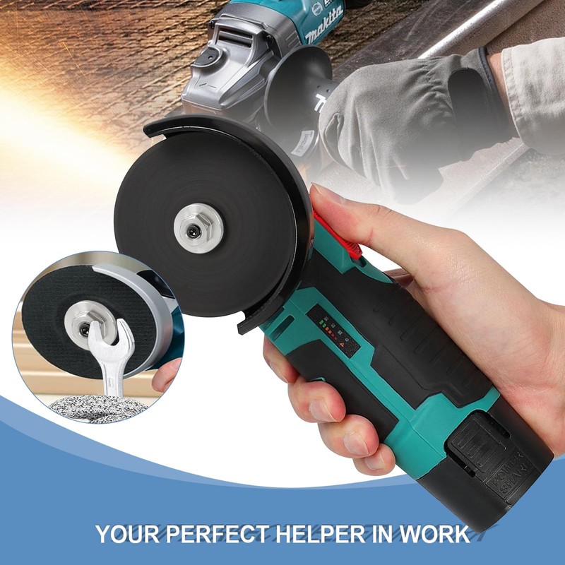 Yuhtech Angle Grinder Spare Part Round Clamp Inner Outer Flange,