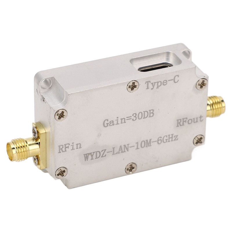 RF WideBand Amplifier Low Noise Amplifier LNA 10M‑6Ghz High Gain