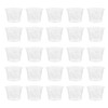 Ciieeo 120Pcs Clear Windproof Candle Cups 2.36In Tea Light Holders