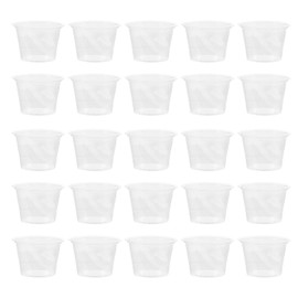 Ciieeo 120Pcs Clear Windproof Candle Cups 2.36In Tea Light Holders for Home D Cor Romantic Dates Ice Cream Beverage Storage Safe Plastic Material