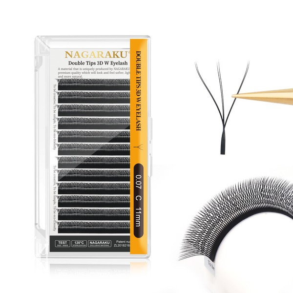 NAGARAKU ww Eyelash Extensions Supplies w lash 0.07mm C curl