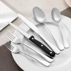 24 Pcs Forks and Spoons Silverware Set, Food Grade Stainless
