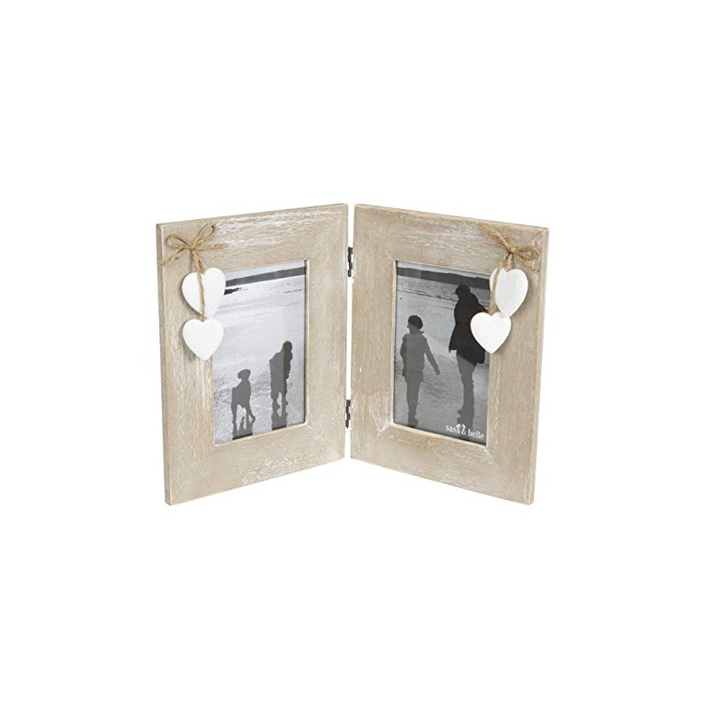 Sass & Belle Ashley Farmhouse Double Standing Photo Frame