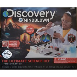 Discovery #mindblown 3-in-1 Ultimate Science Kit 17-Piece Set