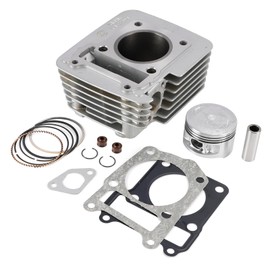 VIPIH 57.4mm Cylinder Piston Gasket Top End Rebuild Kit 150cc Fit For Yamaha YBR 125 XT125R XT125X XTZ 125