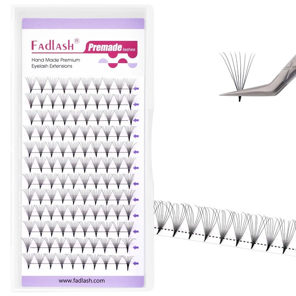 FADLASH Premade Lash Fans C Curl Premade Fans Eyelash Extensions