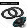 Speaker Rubber Edge, Pack of 2 6 Inch/156 mm Perforated
