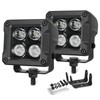 Muto-Beam LED Pod Lights, 2PCS 80W 3 Inch CREE LED