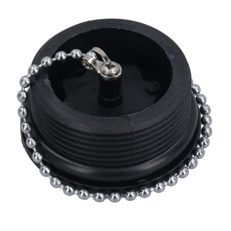Goiot Deck Filler Spare Cap with Chain 46mm for Boat