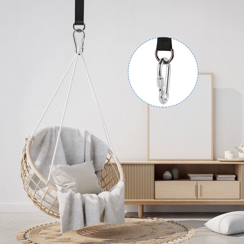 Sivono Set of 2 Swing Hook Kit, Punch Bag Hanging,