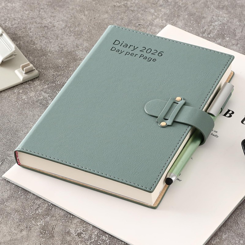 Mljtoyo 2026 Day to Page Diary A5 January 2026 to