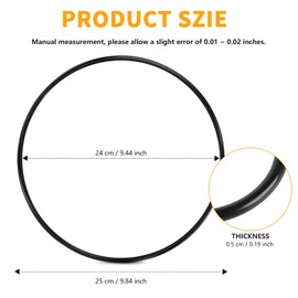 Pot Lid Latch Lock Strap Silicone Band Fit for Hamilton Beach Replacement Crock Pot Lid Lock Strap, Lid Holder Strap for 7 Quart and 8 Quart Hamilton Beach Programmable Slow Cooker, Black, 2 Pcs