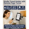 Kindle Travel Stand with Remote Page Turner – Foldable Kindle