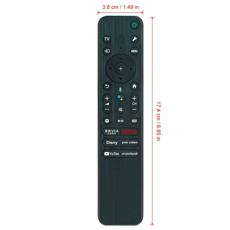 For Sony RMF-TX810U Voice Replace Remote for Sony Google TV