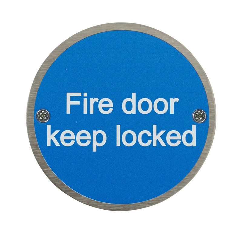Fire Door Guru® Pack of 20 Fire Door Keep Locked
