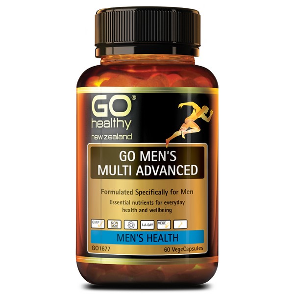 GO Healthy GO Men's Multi Advanced Capsules 60