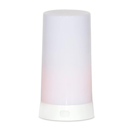 Melrose Modern Home Decorative LED Flickering Light with 6 Hr Timer (Set of 2) 5" H Plastic (USB Charger not Included)