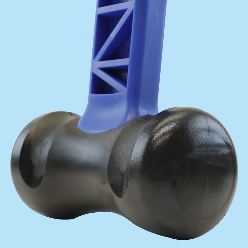 Leisurewize - Pro Mallet w/Steel Peg Pulling Hook - Rubber