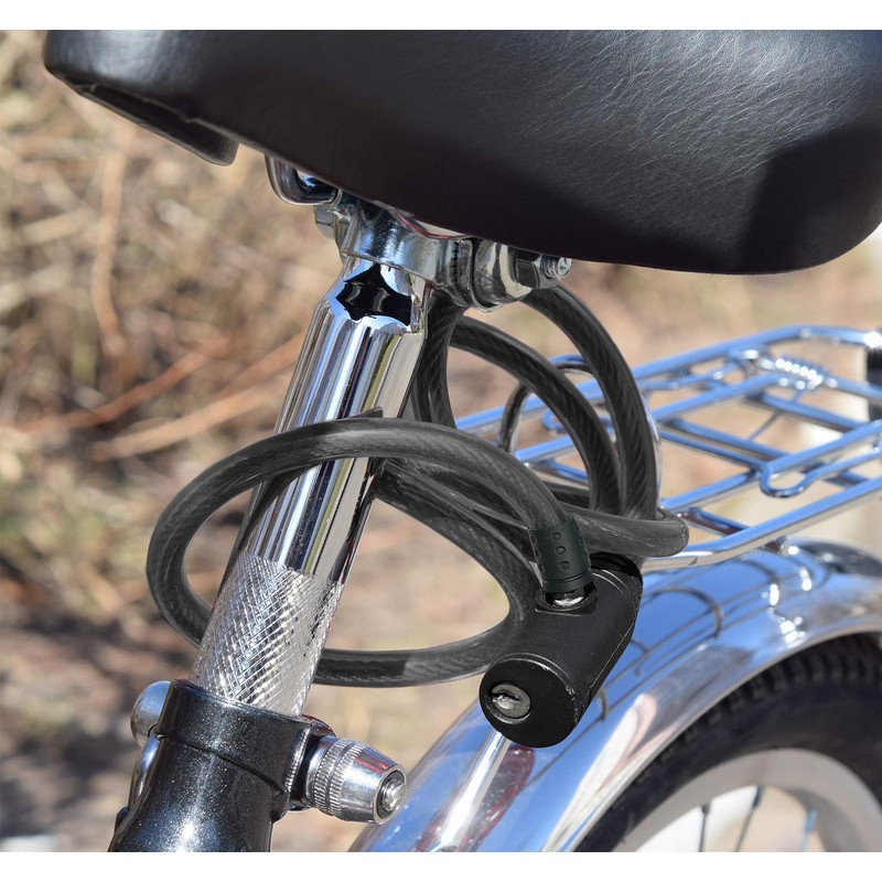 Max Limit Cable Bike Lock (Black)