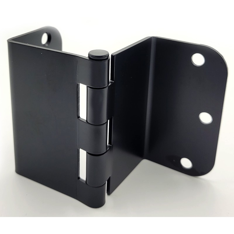 3.5 Inch Swing Clear Offset Door Hinge (5/8" Radius, Matte
